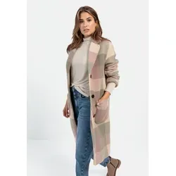 camel active Wollmantel mit Reverskragen Langarm Reverskragen rosa S (36)