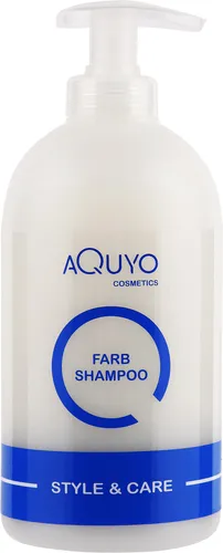 Style & Care Color Shampoo für coloriertes oder getöntes Haar (500ml) | Farbshampoo pflegt und reinigt trockenes & strapaziertes Haar | Haarshampoo schützt gefärbtes Haar und macht Farben haltbarer