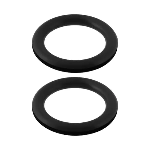 eMagTech 2 Stück Tankdeckeldichtungen Ersatz 53x39x7 Mm Einfülldichtung Tankdeckel Gummidichtungen für Motorrad Und Roller