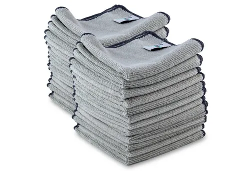 ELEXACLEAN Mikrofasertücher 24 St. - Vielseitige Reinigungstücher für Auto und Haushalt - Wiederverwendbare Reinigungstücher aus fusselfreier Mikrofasern, ideal für den Haushalt und die Autopflege. Waschbar bis 60°C und perfekt für streifenfreies Reinigen ohne Chemie.