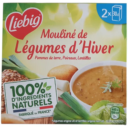Liebig Suppe mit Wintergemüse 2x300ml Packung