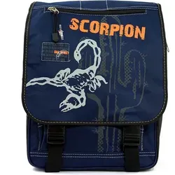 Bag Street Nylon Rucksack Ranzen Kinder Sporttasche navy blau 30x26x38 OTJ602B - Blau