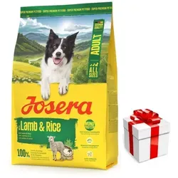 JOSERA Adult Lamm&Reis 900g + Überraschung für den Hund