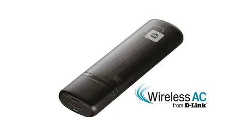 D-Link DWA-182 WLAN Stick USB 2.0 - 1.2 GBit/s, schnell und kompatibel für störungsfreies Streaming und Surfen