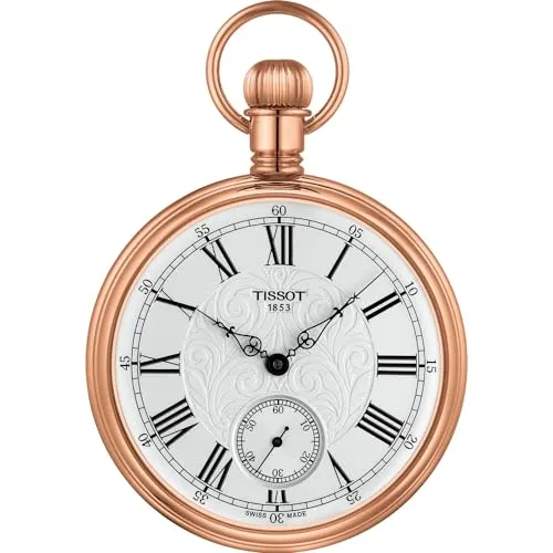 Tissot Pocket Watch T8614059903301 - Elegante Taschenuhr für Damen, mit präzisem Schweizer Uhrwerk und klassischem Design, ideal für stilbewusste Frauen.