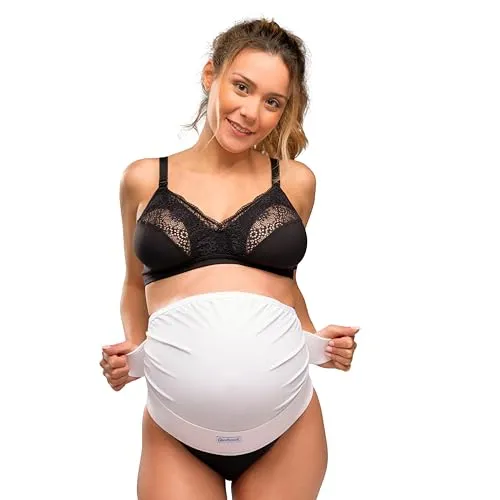 Carriwell Verstellbarer Schwangerschafts-Stützgürtel Deluxe - Gewerbe, Industrie & Wissenschaft – Elastischer, atmungsaktiver Bauchgürtel für maximale Unterstützung und Linderung von Rückenschmerzen während der Schwangerschaft.