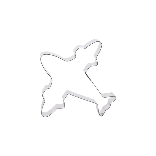 Keksausstecher Flugzeug | aus Edelstahl | Kampfflugzeug 1