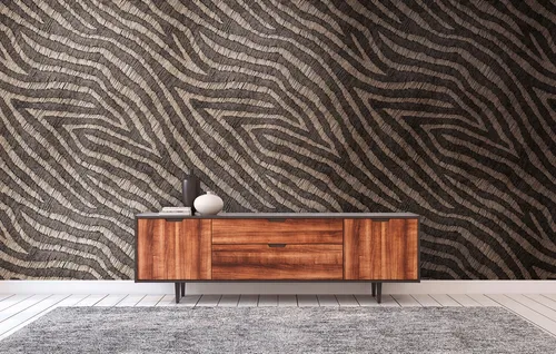 Fototapete Vlies 39236-1 The Wall II - Holzmaserung Beige Braun - Digitale Fototapete in eleganter Holzmaserung, ideal für Wohnzimmer, Schlafzimmer und mehr. Verleihen Sie Ihren Wänden einen warmen, natürlichen Look!