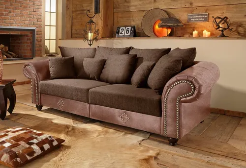 Sofas Braun von Home Affaire