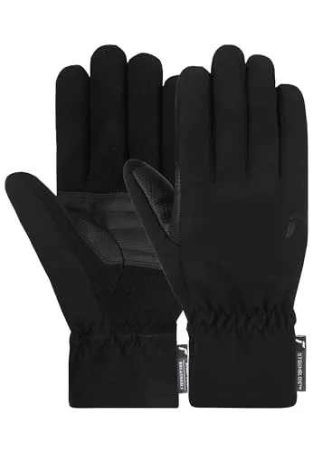 Reusch Blizz STORMBLOXX Unisex Outdoorhandschuhe - Fitnesshandschuhe für Herren und Damen, wind- und wasserabweisend mit atmungsaktivem Softshell-Material. Ideal für Sport und Alltag bei kühlen Temperaturen.