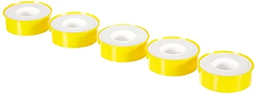 Cornat TP380700 Gewindedichtband DIN-DVGW 12 mm, 5 Stück