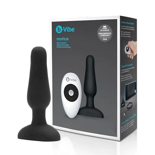 b-Vibe Novice Plug Black Os
