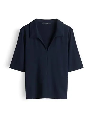 someday Kurzarmshirt Kirosa Polo für Damen