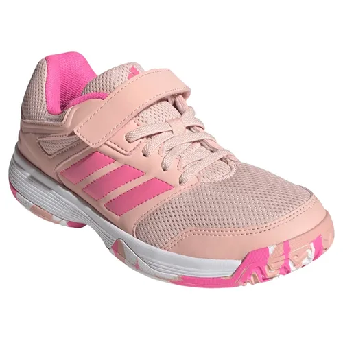 adidas Hallen-Indoorschuhe Speedcourt Velcro rose/pink/weiss Mädchen, Größe Euro (US): 30 (12)