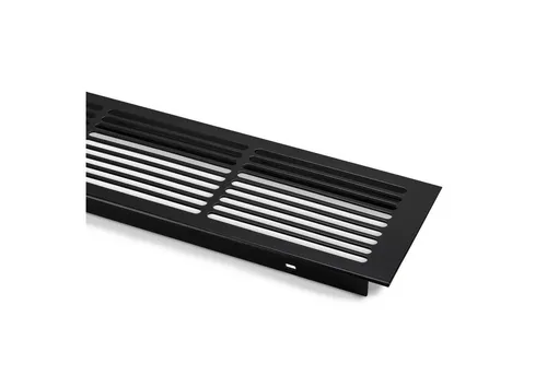 SO-TECH® Lüftungsgitter Schlitzlochung Aluminium 500 x 86 mm (2 St)