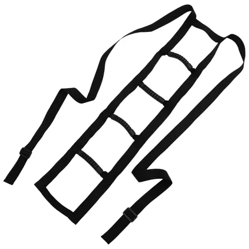 Bett Aufstehhilfe für Senioren & Schwangere - Inkontinenzeinlagen - Robuste, faltbare Bettleiter mit rutschfesten Griffen für sicheren Halt. Ideal für Pflegebetten und Unterstützung bei Bewegungseinschränkungen.