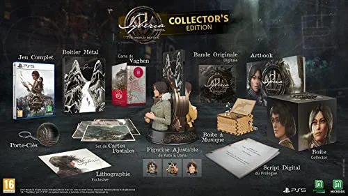 Syberia: The World Before Collector's Edition PS5 - Abenteuer-Spiel für PS5, erlebe fesselnde Geschichten und atemberaubende Grafiken in der exklusiven Collector's Edition mit Steelbook, Artbook und mehr.
