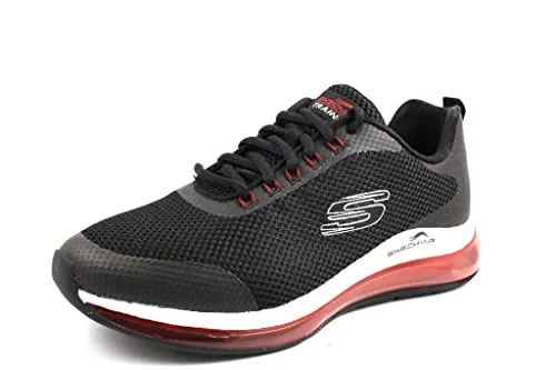 Skechers Herren Skech-air Element 2.0 Lomarc Sneaker - Herren-Sneaker mit flexiblem Traktionslaufsohle aus Gummi für optimalen Halt und einem angenehmen Tragegefühl in eleganter Optik.