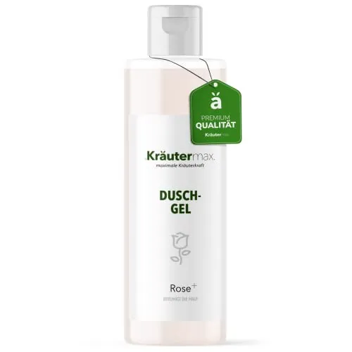 Rose Duschgel mit Damascena Rosenöl auch als Shampoo mit Rosenduft 1 x 250 ml