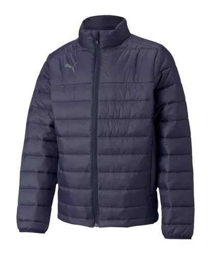 PUMA Jungen Teamliga Light Jacket Jr Poly-Jacke, Peacoat, 140 - Funktionsjacke für Jungen, atmungsaktiv und leicht, ideal für sportliche Aktivitäten und Freizeit.
