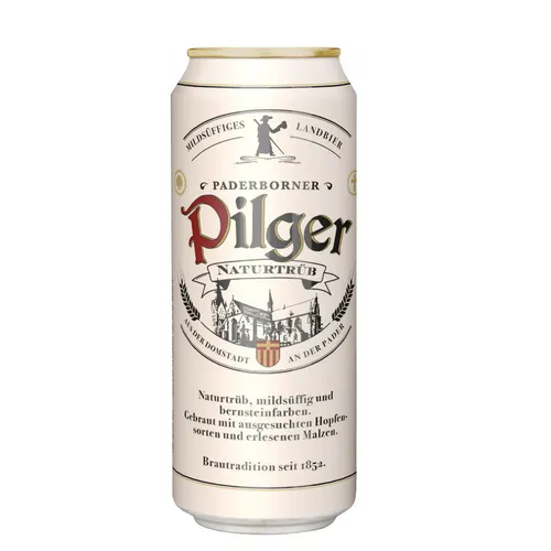 Paderborner Pilger Landbier – Naturtrüb und bernsteinfarben, 500ml