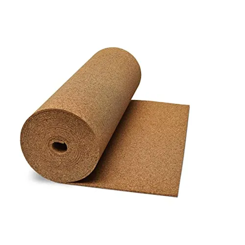 DECOSA Korkrolle 4 mm, unbehandelt, 9 Rollen à 5 m x 0,5 m x 4 mm - Praktische Korkrollen für kreative Projekte und Organisation. Ideal für Notizen, To-Do-Listen und mehr. 9 Rollen pro Karton (22,5 qm) bieten vielseitige Einsatzmöglichkeiten. Verleihen Sie Ihren Räumen individuellen Charme!
