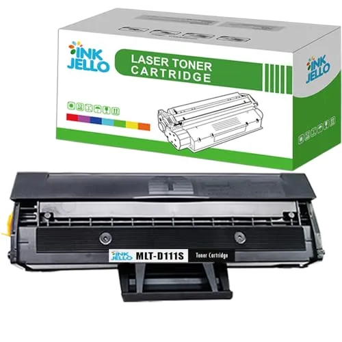 Alternativ zu Samsung MLT-D111S Toner schwarz - Kompatibler Toner für Samsung-Drucker, bietet gestochen scharfe Ausdrucke und hohe Seitenleistung für effizientes Drucken.