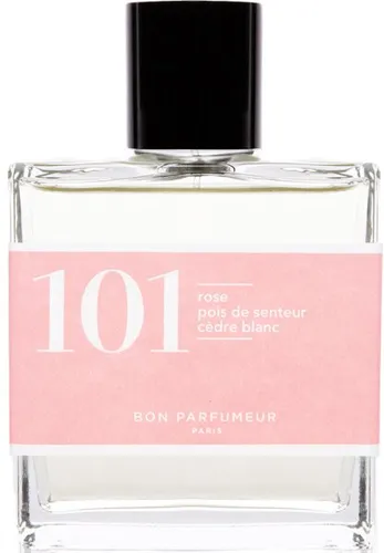BON PARFUMEUR Collection Les Classiques Nr. 101 Eau de Parfum Spray 100 ml - Unisex Duft mit floralen und würzigen Noten, ideal für romantische Seelen. Genießen Sie die harmonische Duftreise von Bergamotte bis Moschus in einem stilvollen, zarten Glasflakon.