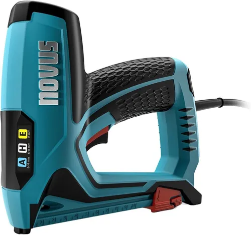 Novus Elektrotacker J-150 - Leistungsstarker Tacker für präzise Anwendungen - Tacker für vielseitige Einsatzmöglichkeiten, ideal für Handwerk und DIY-Projekte. Kompakte Bauweise und einfache Handhabung.