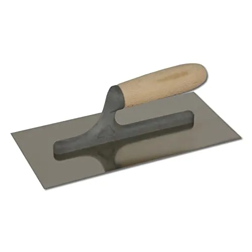 DEWEPRO Glättekelle HOLZ – Edelstahlblatt 270x130mm - Hochwertige DEWEPRO Glättekelle mit extra stabiler, langer Stütze für präzises Glätten. Ideal für Handwerker und Heimwerker, robust und langlebig für verschiedene Materialien.