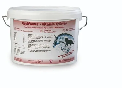 EquiPower Vitamin E 2000 g | mit Selen