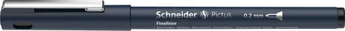 SCHNEIDER 197201 - Fineliner, 0,2 mm, schwarz