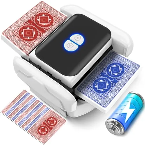 Feebee Elektrische Kartenmischmaschine mit Akku