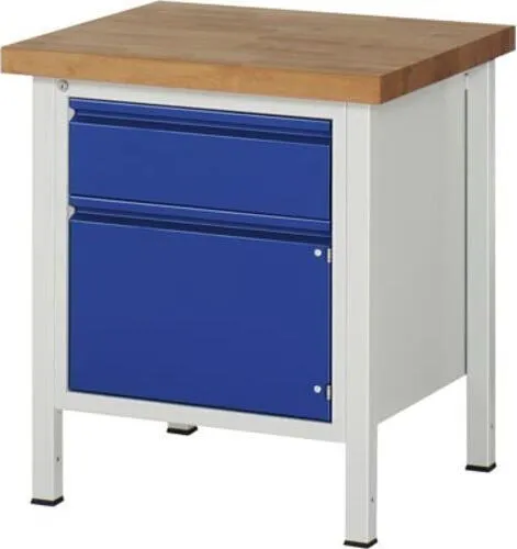 Werkbank mit Schrank