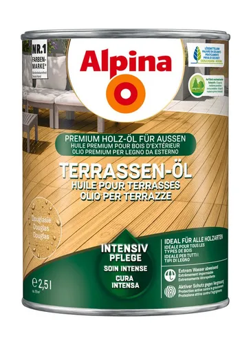 Alpina Holzöl Terrassen-Öl 2,5 Liter