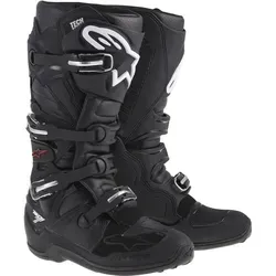 Alpinestars Tech 7 Motocross Stiefel, schwarz, Größe 48 für Männer - Hochwertige Motocross Stiefel mit ergonomischem Design, ideal für optimalen Komfort und Kontrolle bei Fahrten. Robuste Materialien garantieren Langlebigkeit und Schutz.