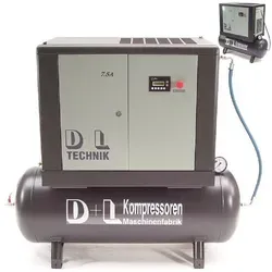 Apex Kompressor Schraubenkompressor 1000/13/500 11kW - Leistungsstarker Schraubenkompressor mit 1000L Tank und 13 bar Druck, ideal für den professionellen Einsatz in Werkstätten.