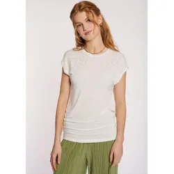 HaILY’S Kurzarmshirt SS V TP Li44lly mit Lochstickerei von Hailys