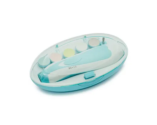 XDeer Nagelschere Baby Nagelpflege-Set Elektrisch Baby Nagelfeile mit 6, Schleifköpfe Baby Nageltrimmer Sanfter Baby Nagelknipser