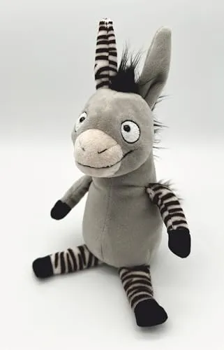 Grimm und Möhrchen Zesel-Kuscheltier - 25 cm - Kuscheliges Zesel-Kuscheltier von Grimm und Möhrchen, perfekt für Kinder bis 11 Jahre, fördert das Spielen und die Fantasie.