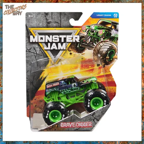 Monster Jam 1:64 Grave Digger (Legacy Trucks) (Spin Master Trucks Series 45)