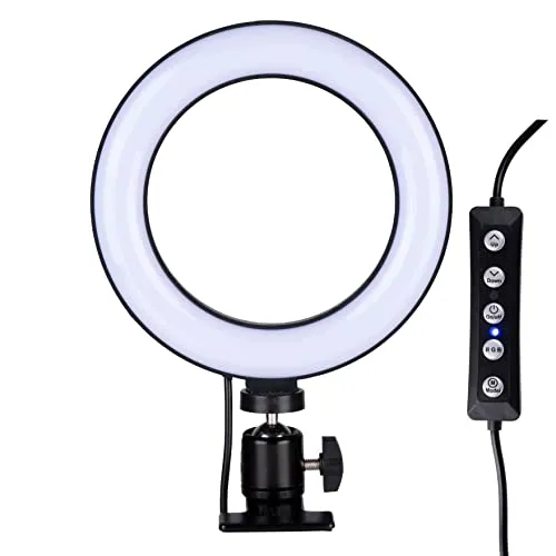 Grundig Ringlight (Ringlicht) (34819960) - Professionelles Licht für kreative Projekte - Das Grundig Ringlight (34819960) sorgt für gleichmäßige Beleuchtung und ist ideal für Fotoshootings und Videos. Mit verstellbarer Helligkeit für perfekte Ergebnisse.