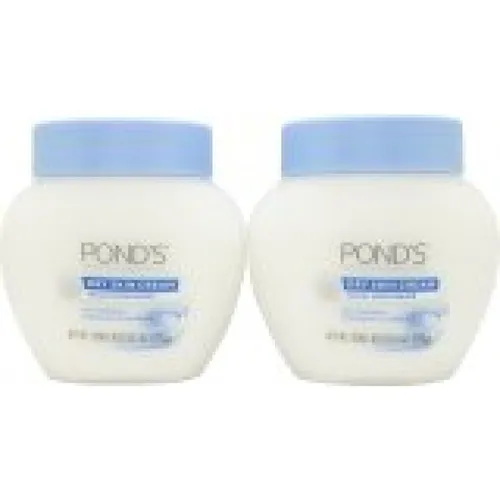 Pond's Dry Haut Cream Facial Moisturizer Set 2 x 286g - Medizinische Körperpflege für trockene Haut, spendet intensive Feuchtigkeit und sorgt für ein geschmeidiges Hautgefühl.