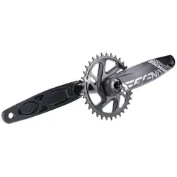 Truvativ Descendant All Downhill DUB 11-fach Kurbelgarnitur 165 mm - Fahrradkurbeln mit Direct Mount und 34 Zähnen für optimale Kraftübertragung und Fahrstabilität beim Downhill.