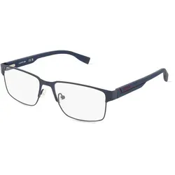 Produktbild Lacoste L2298 Unisex-Brille inkl. Gläser Vollrand Quadratisch Metall-Gestell 56/17/145, blau