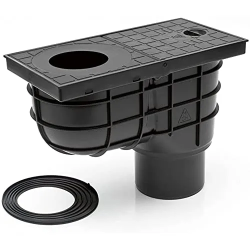 Chudej Dachrinnenablauf Regensinkkasten Regenrohrablauf senkrechter Sinkkasten