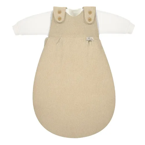 ALVI Baby-Mäxchen 3tlg. Waffle piqué, Gr. 50/56 - Hochwertiges 3-teiliges Set für Baby-Schlafkleidung, aus atmungsaktivem Waffle piqué, ideal für einen komfortablen Schlaf Ihres Babys.