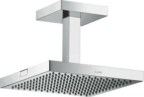 Axor ShowerSolutions Kopfbrause 240/240 1jet - Chrom - Elegante Kopfbrause mit Deckenanschluss, bietet erfrischendes Duscherlebnis und modernes Design für Ihr Badezimmer.