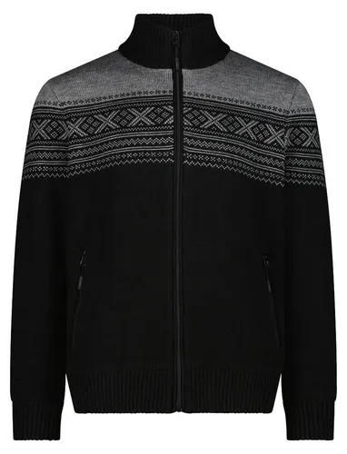 Produktbild CMP Herren Knitted WP Jacke (Größe M, schwarz)