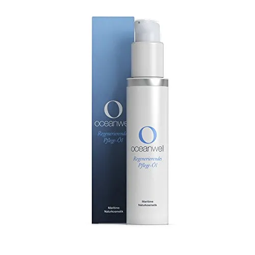Oceanwell Pflege Basic.Body - Regenerierendes Pflege-Öl 100 ml - Ganzkörperpflege für trockene und empfindliche Haut, unterstützt die Regeneration über Nacht und verbessert die Hautelastizität, parfümfrei und vegan.